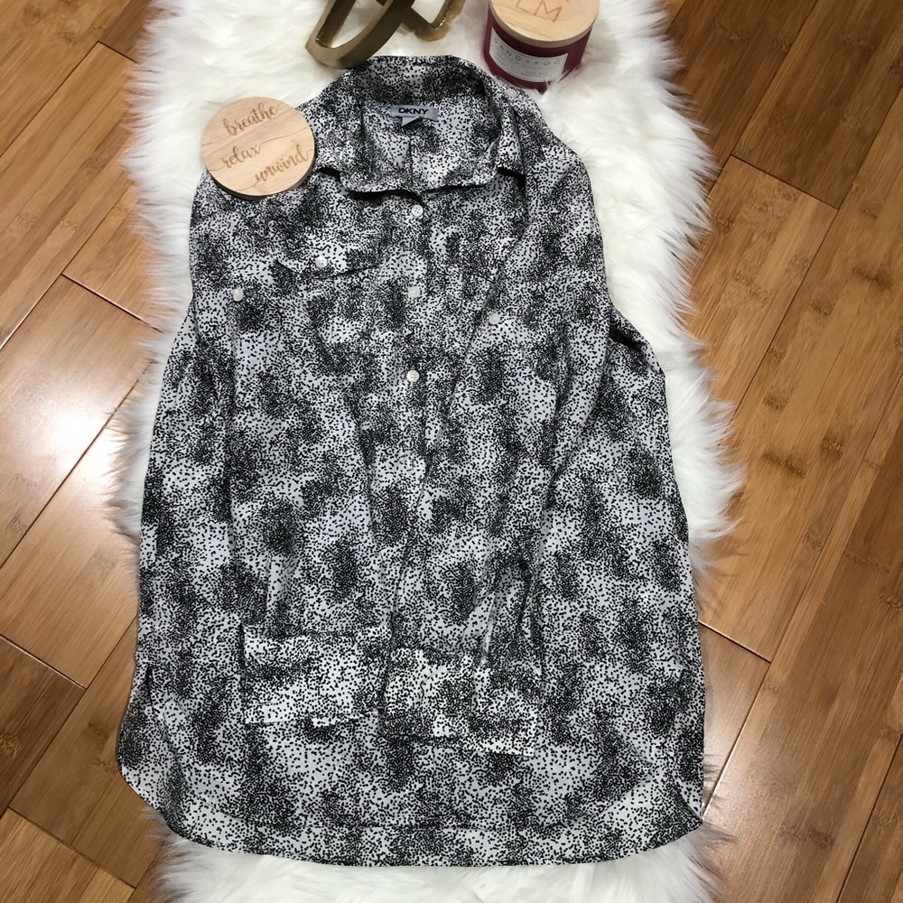 NKNY Blouse long sleeve, office, formal blouse